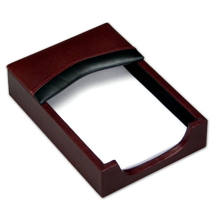 Dacasso Two-Tone Leather 4" x 6" Memo Holder AG-7009